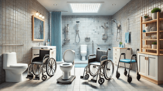 commode wheelchair, wheelchair with toilet, bathroom chair, walker for adults